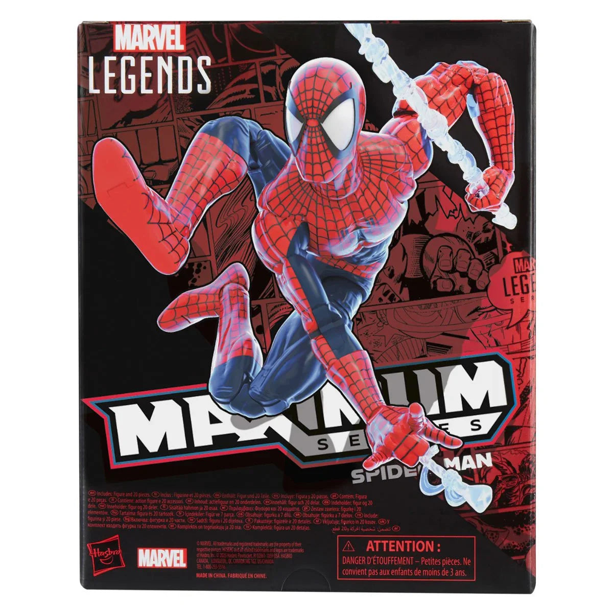 **PREORDER** Marvel Legends: Maximum Series Spider-Man 6-Inch Action Figure