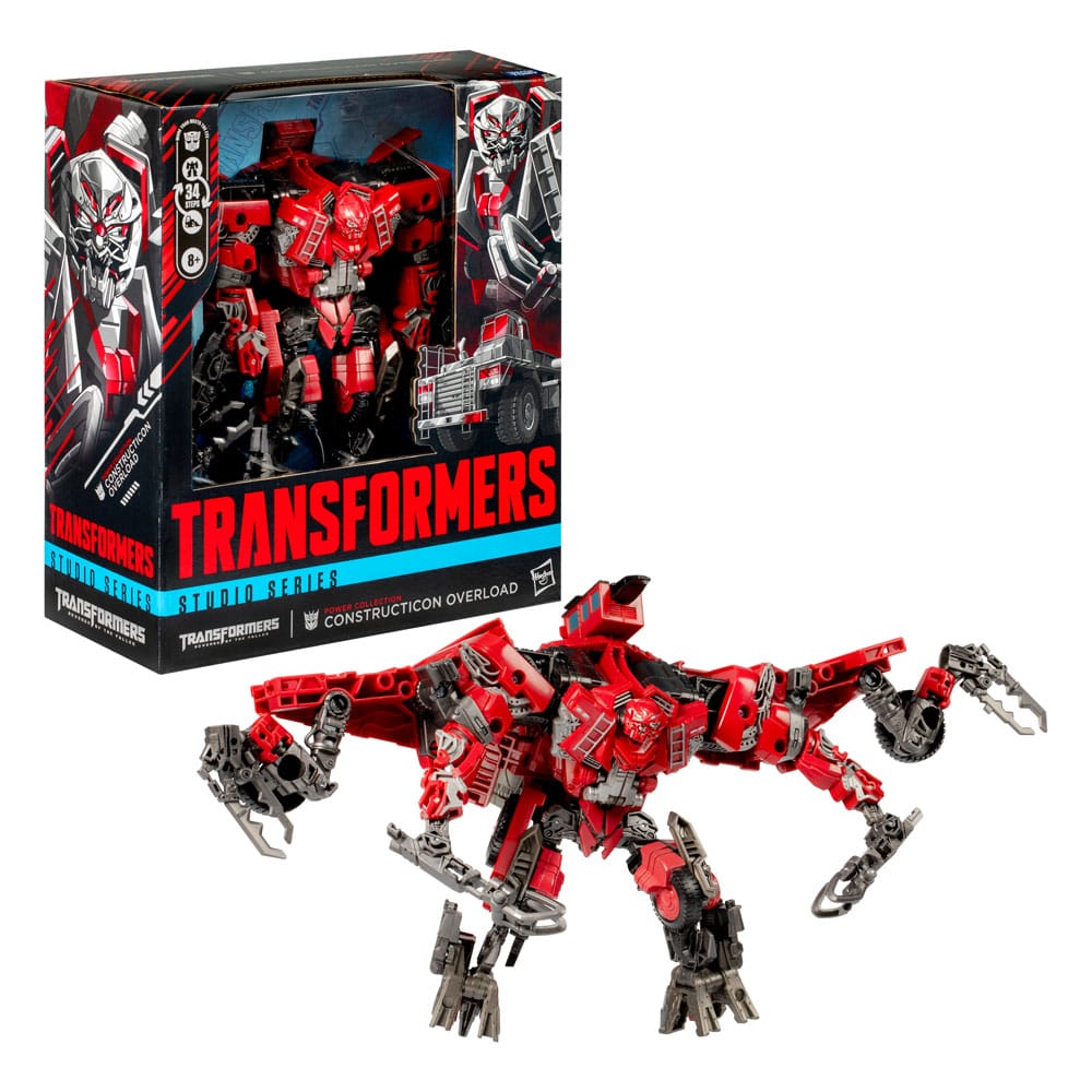 **PREORDER** Transformers: Revenge of the Fallen Studio Series Leader Class Action Figure Power Collection Constructicon Overload 22 cm