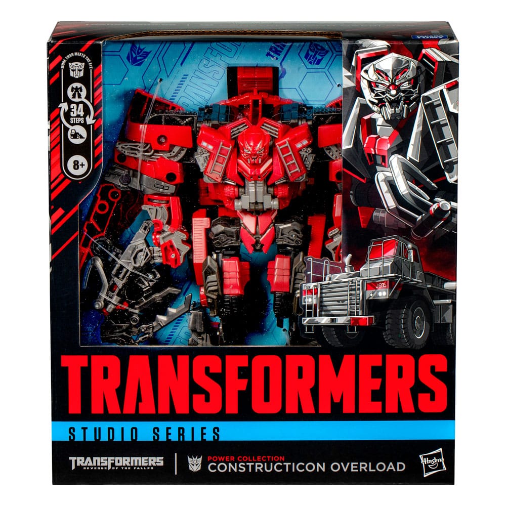 **PREORDER** Transformers: Revenge of the Fallen Studio Series Leader Class Action Figure Power Collection Constructicon Overload 22 cm