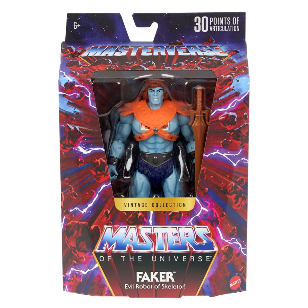 **PREORDER** Masters of the Universe Masterverse Vintage Collection Action Figure Faker 18 cm