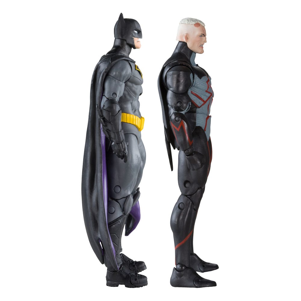 **PREORDER** DC Collector Action Figures Pack of 2 Omega (Unmasked) & Batman (Bloody)(Gold Label) 18 cm