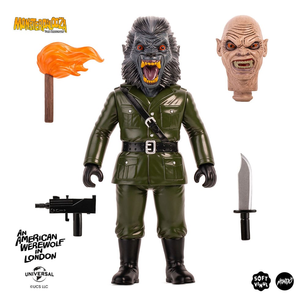 **PREORDER** American Werewolf in London Soft Vinyl Figure Nightmare Demon Werewolf 25 cm