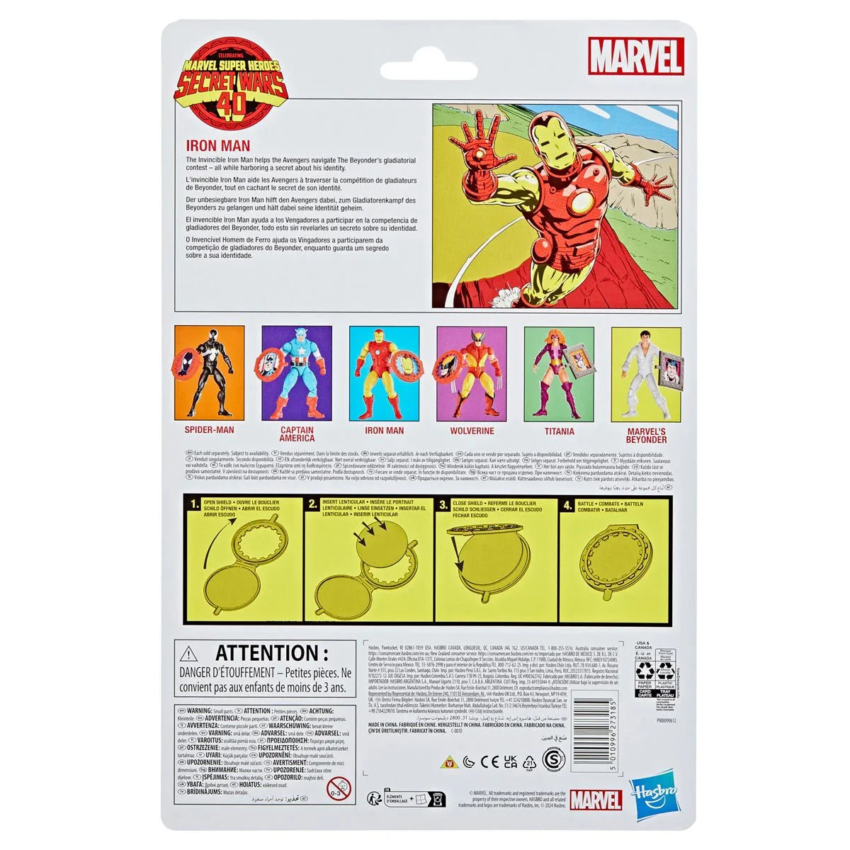 Marvel Legends: Secret Wars Iron Man 6-Inch Action Figure