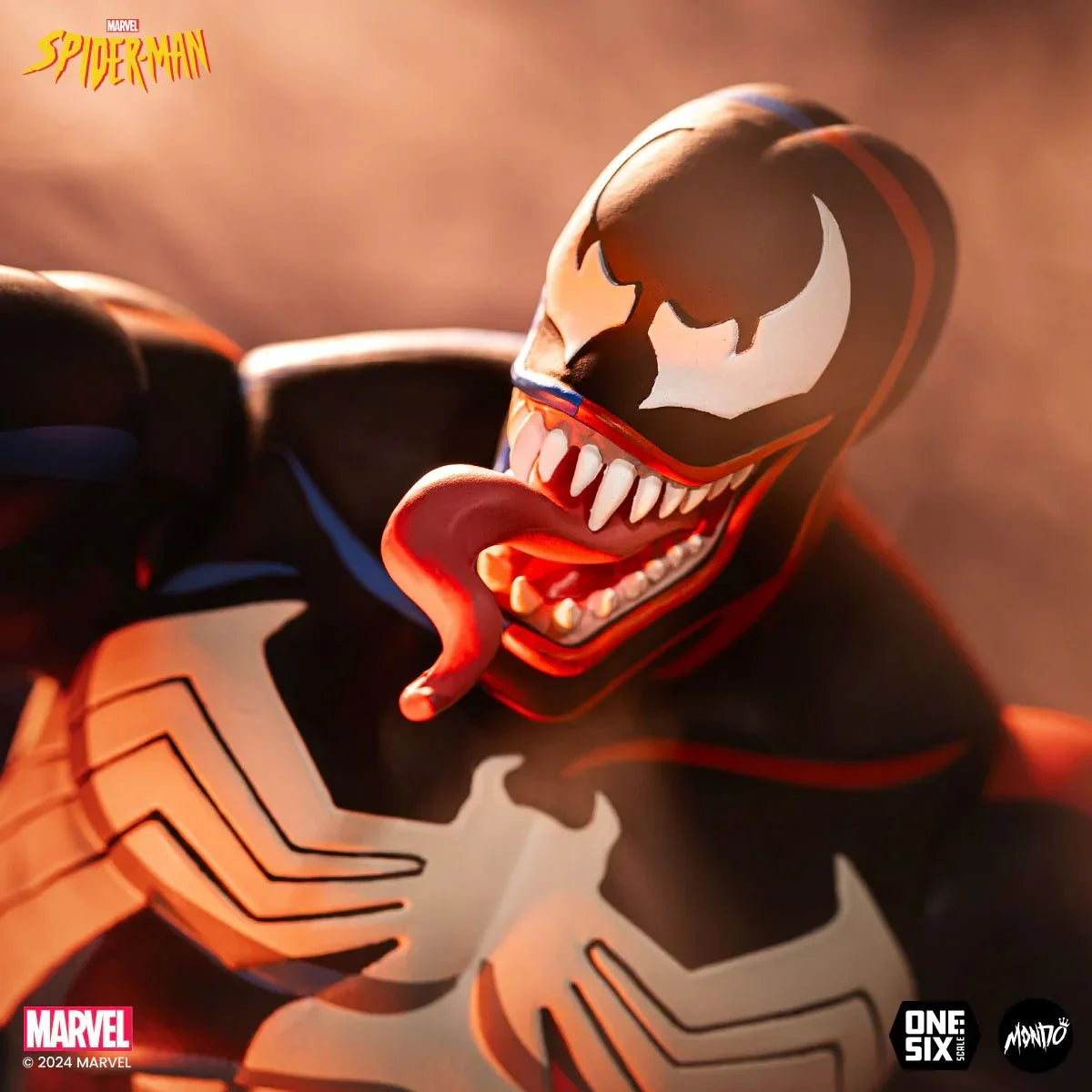**PREORDER** Spider-Man: The Animated Series Venom 1:6 Scale Action Figure