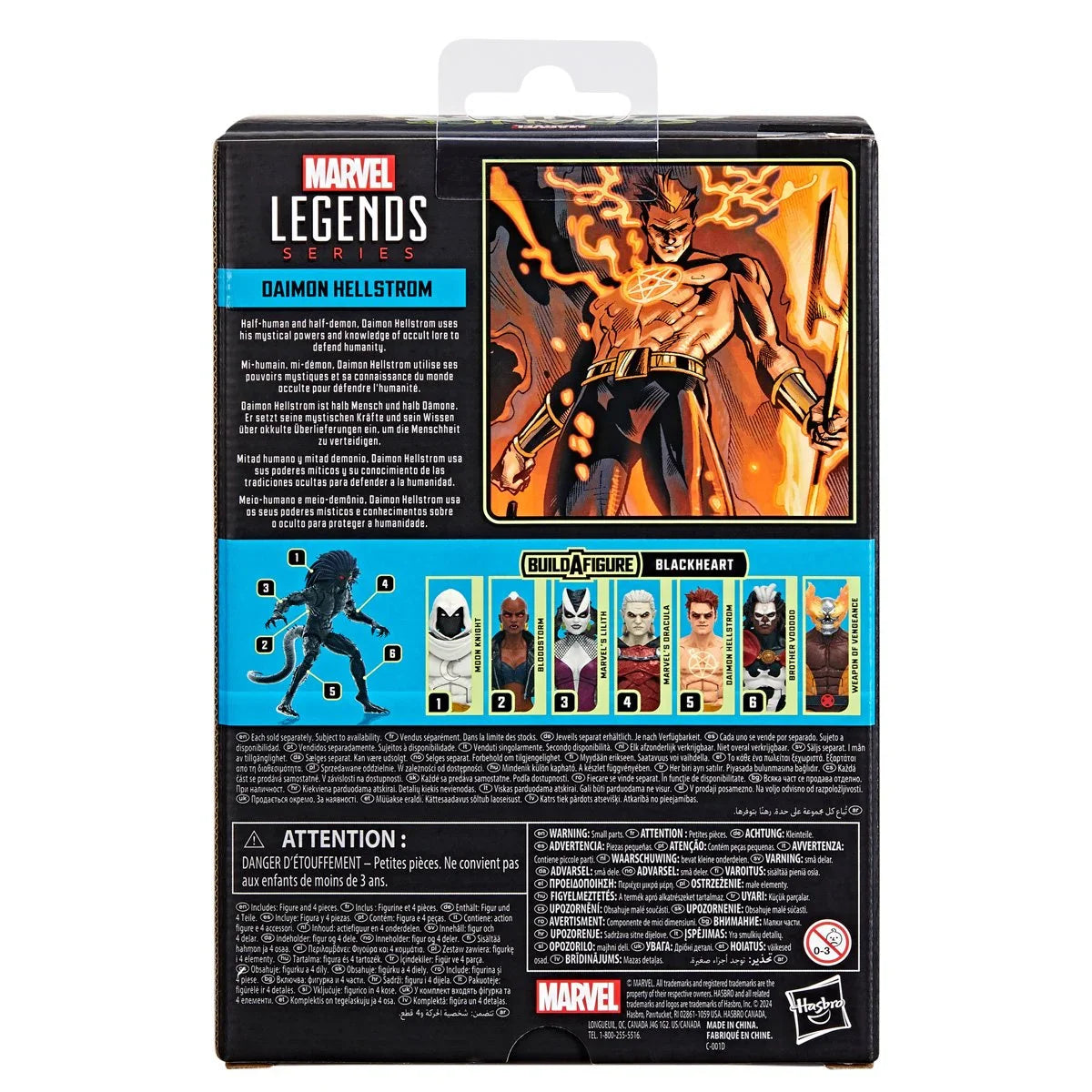 Marvel Legends: Strange Tales Daimon Hellstrom 6-Inch Action Figure