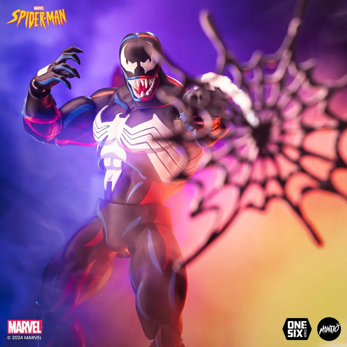 **PREORDER** Spider-Man: The Animated Series Venom 1:6 Scale Action Figure