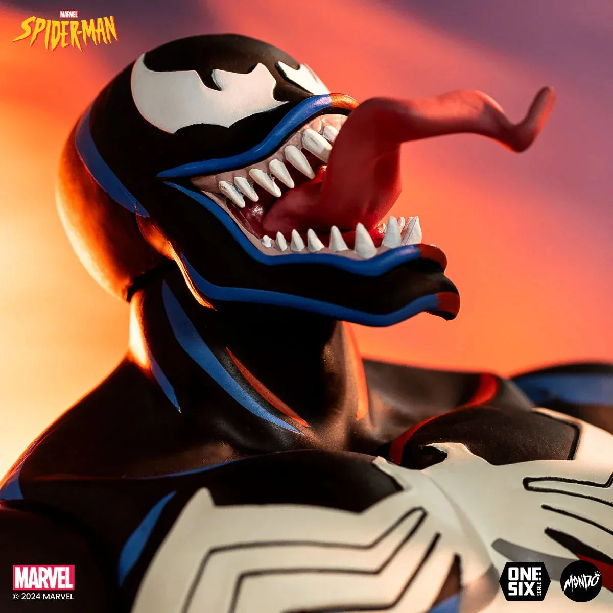 **PREORDER** Spider-Man: The Animated Series Venom 1:6 Scale Action Figure