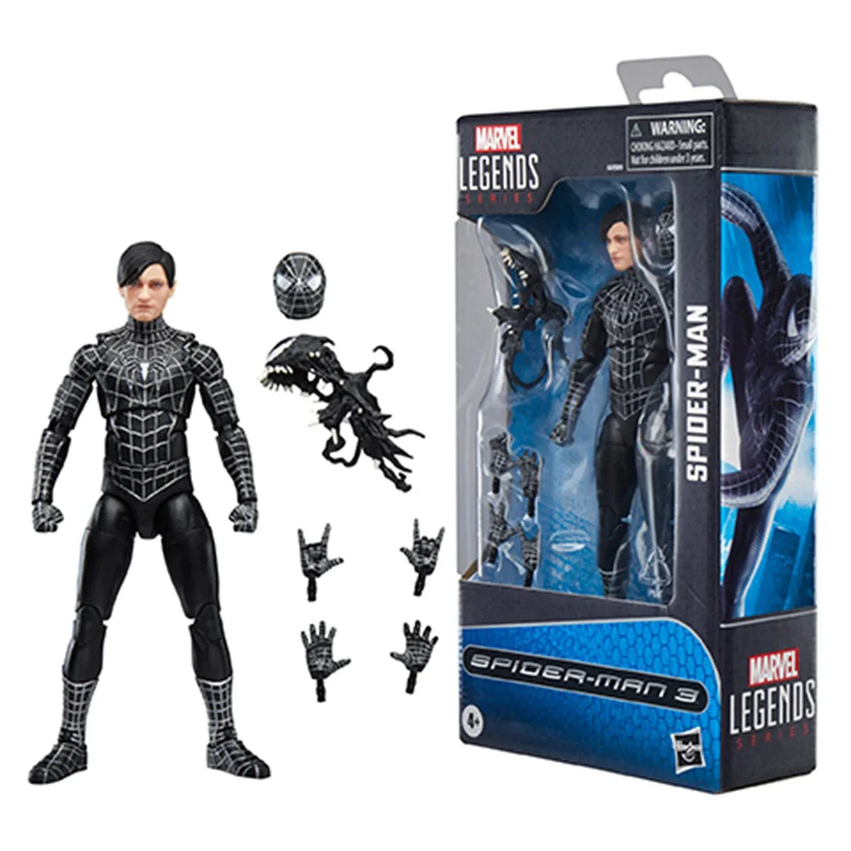 *PREORDER* Marvel Legends: Spider-Man 3 Spider-Man Symbiote Suit 6-Inch Action Figure