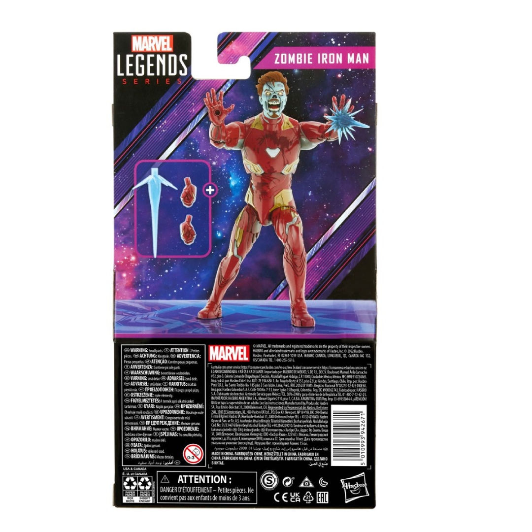 Marvel Legends: What If...? Zombie Iron Man 6-Inch Action Figure