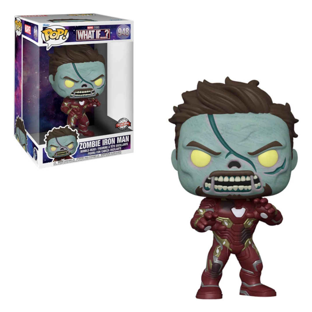 What If...? Zombie Iron Man Funko Pop! Vinyl Figure Jumbo #944