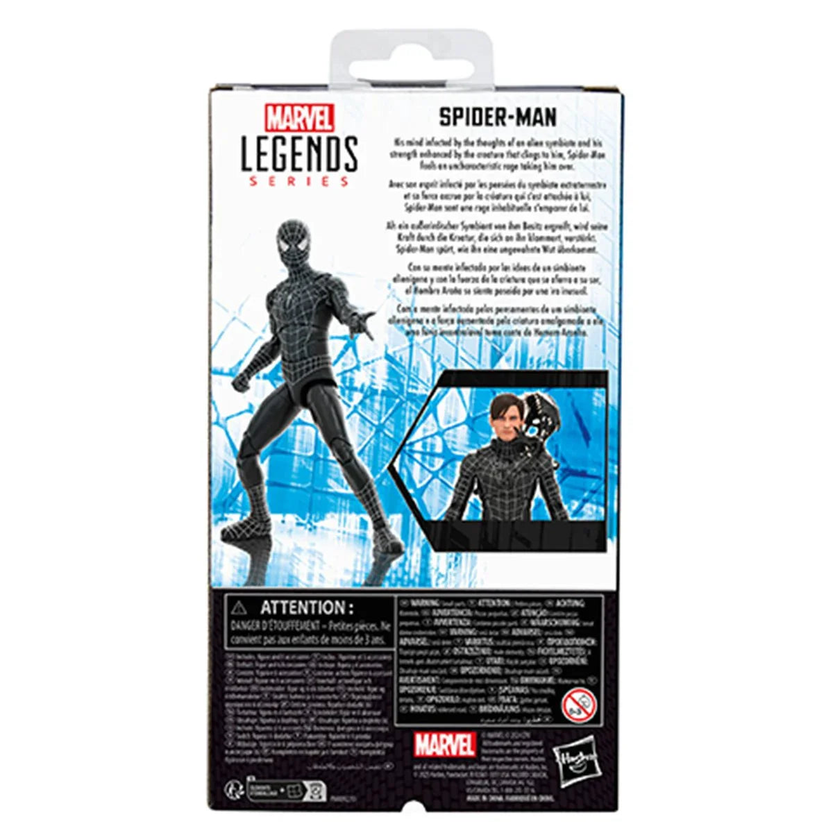 *PREORDER* Marvel Legends: Spider-Man 3 Spider-Man Symbiote Suit 6-Inch Action Figure