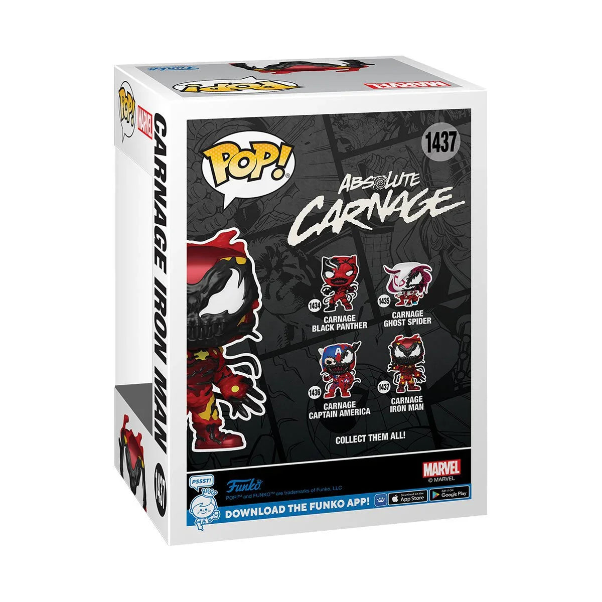 Marvel Carnage Iron Man Funko Pop! Vinyl Figure #1437