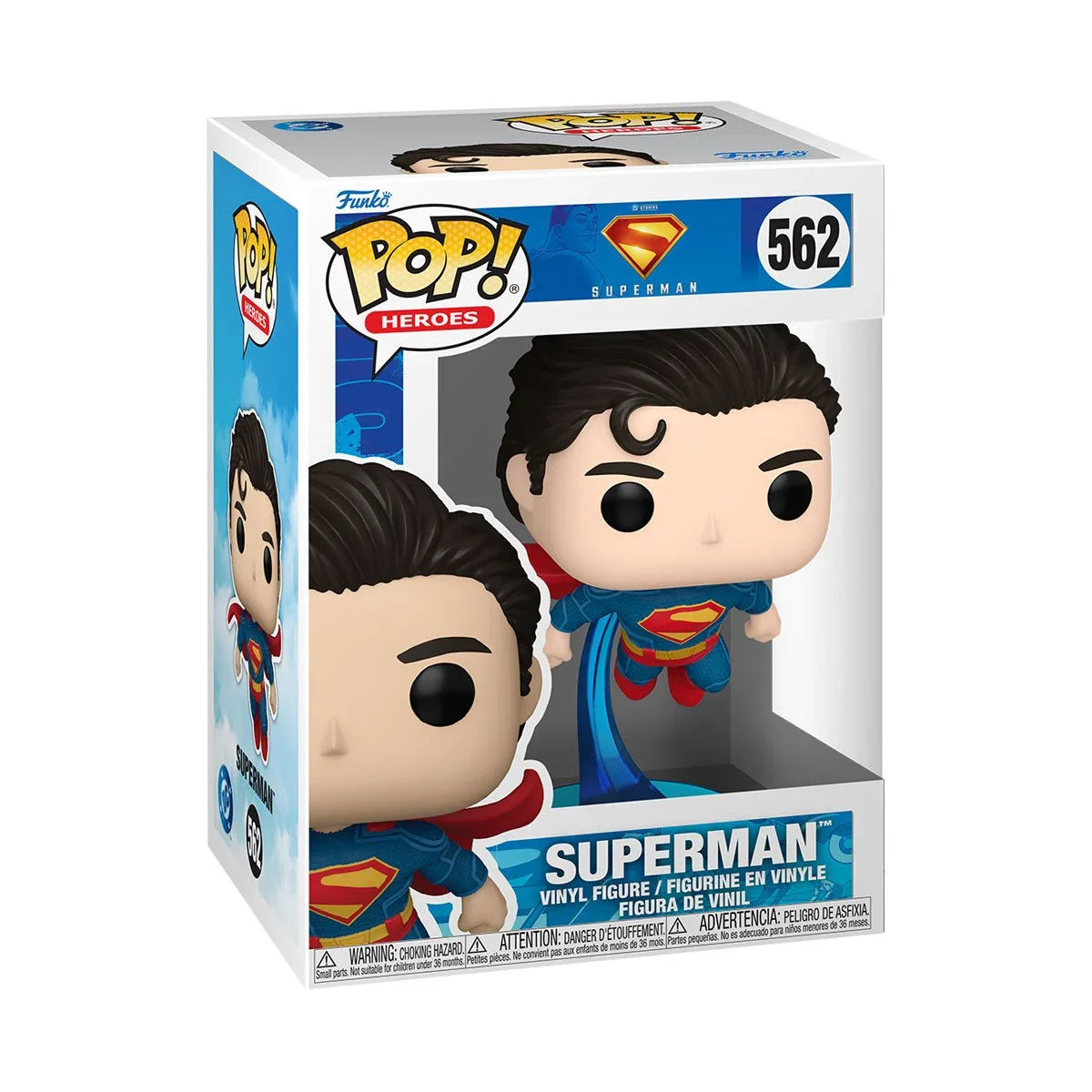 **PREORDER** Superman (2025 Movie) Superman Funko Pop! Vinyl Figure #562