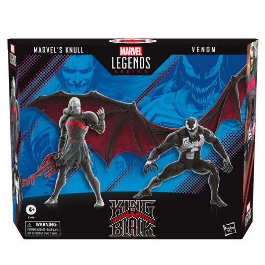 **PREORDER** Marvel Legends: 60th Anniversary King in Black Knull and Venom 2-Pack 15cm Action Figures