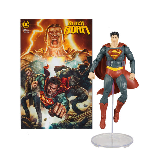 **PREORDER** Page Punchers: Superman 7-Inch figure with Black Adam Comic