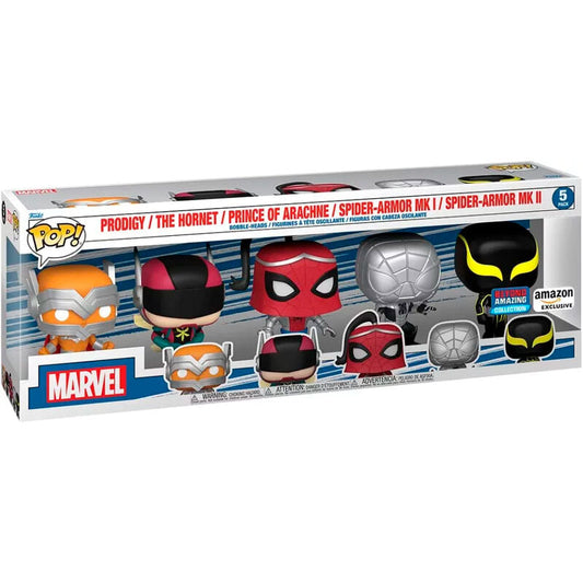 **PREORDER** Marvel Year Of the Spider Amazon Exclusive Spider-Man 5-Pack Funko Pop! Vinyl Figure