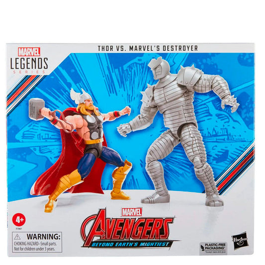 **PREORDER** Marvel Legends: Avengers 60th Anniversary Thor vs Destroyer 6-Inch Action Figures