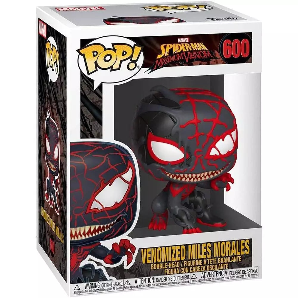 Spider-Man: Maximum Venom Venomized Miles Morales Funko Pop! Vinyl Figure #600