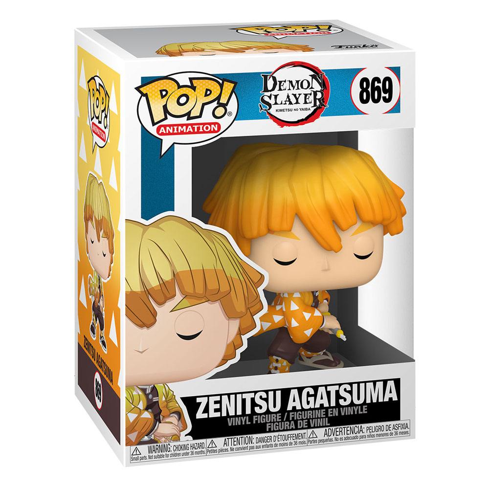 **PREORDER** Demon Slayer Zenitsu Agatsuma Funko Pop! Vinyl Figure #869