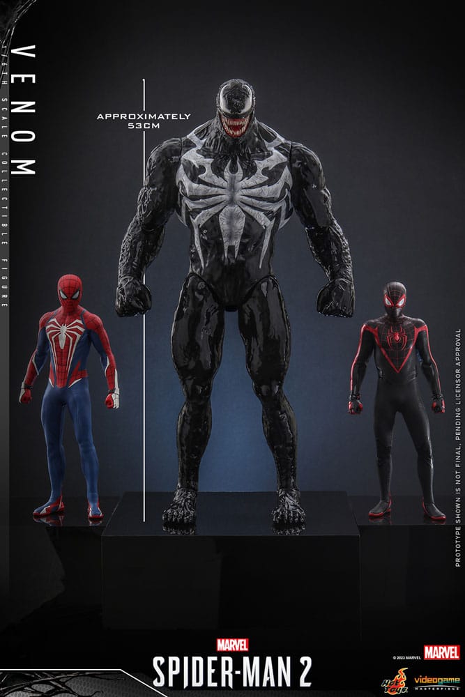 Marvel's Spider-Man 2 Videogame Masterpiece Action Figure 1/6 Venom 53 cm