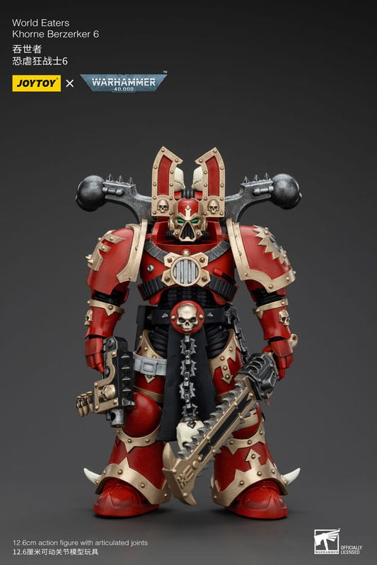 **PREORDER** Warhammer 40k Action Figure 1/18 World Eaters Khorne Berzerker 6 13 cm