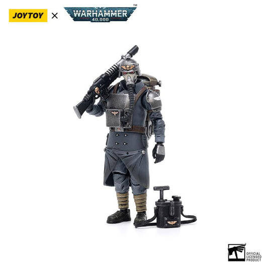 **PREORDER** Warhammer 40k Action Figure 1/18 Death Korps of Krieg Veteran Squad Guardsman Demolitions Specialist 10 cm