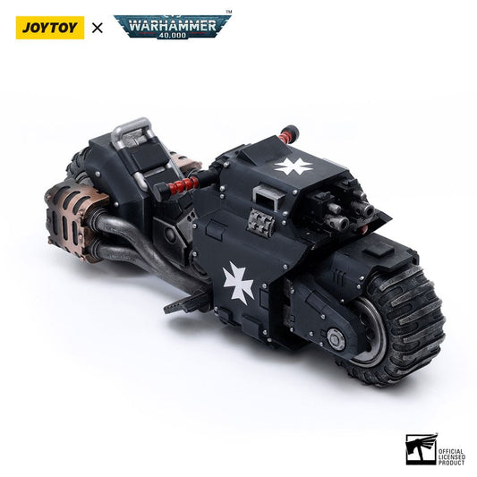 **PREORDER** Warhammer 40k Vehicle 1/18 Black Templars Outrider Bike 22 cm