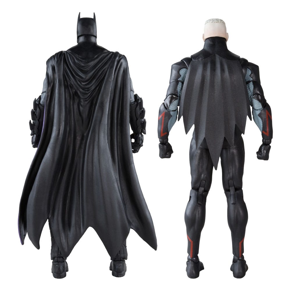 **PREORDER** DC Collector Action Figures Pack of 2 Omega (Unmasked) & Batman (Bloody)(Gold Label) 18 cm