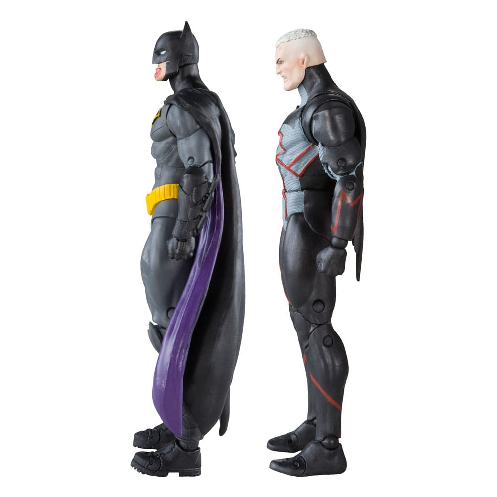 **PREORDER** DC Collector Action Figures Pack of 2 Omega (Unmasked) & Batman (Bloody)(Gold Label) 18 cm